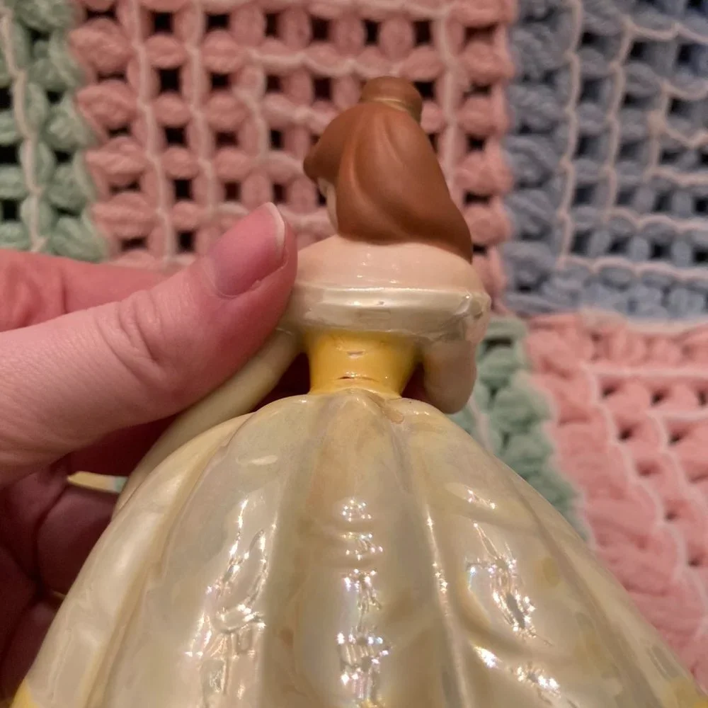 SOLD in Bundle // Belle Disney Beauty and the Beast Ballroom Yellow Dress Figure - Picture 6 of 15